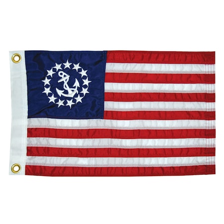 Taylor Made 12" x 18" Deluxe Sewn US Yacht Ensign Flag 8118